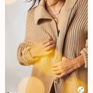 New with tags!  Free People Swim Too Deep Cardi